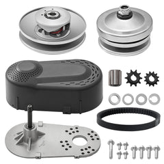 VEVOR Drive Clutch, 2-8HP Engine, 2000 RPM High-Strength Drive Clutch with Asymmetric Designed Wheels & Robust Rubber