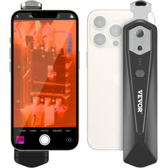 VEVOR Thermal Imaging Camera for Android & IOS, 256 x 192 IR High Resolution, Wireless Infrared Thermal Imager with