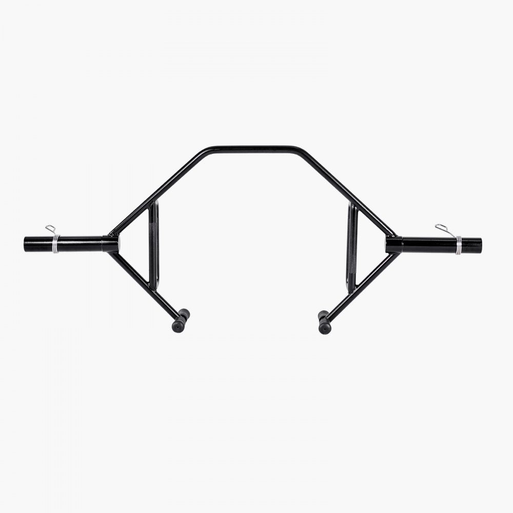 VEVOR Trap Bar Hex Bar, Open-Ended Frame Hex Barbell, 2-Inch 800 LBS Capacity Shrug Bars with Knurled Grips
