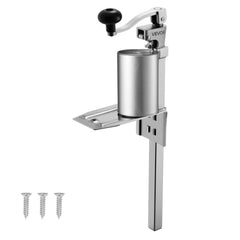 VEVOR Commercial Can Opener, Heavy-Duty Manual Tabletop Cans Opener for Cans Up to 11.8 in Height, Height-Adjustable