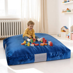 VEVOR Crash Pad, 5 x 5 ft Crash Pad for Kids Sensory with Foam Blocks and Washable Cover, Giant Pillow Mat Large Soft