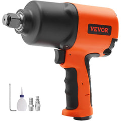 VEVOR Air Impact Wrench, 3/4-Inch Drive Air Impact Gun, Up to 1870ft-lbs Nut-busting Torque, Composite Pneumatic Impact