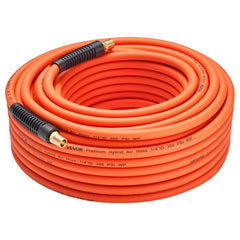 VEVOR Air Hose, 1/4" x 100FT Hybrid Air Compressor Hose, 300 PSI Kink-Resistant Pneumatic Hoses with 1/4-inch Solid