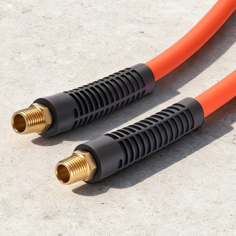 VEVOR Air Hose, 1/2" x 100FT Hybrid Air Compressor Hose, 300 PSI Kink-Resistant Pneumatic Hoses with 1/2-inch Solid