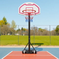 VEVOR Portable Basketball Stand, 5.2 to 6.9 ft Height Adjustment Basketball Hoop & Goal, Kids Adjustable Basketballs