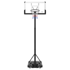 VEVOR Portable Basketball Stand, 10 ft Height Adjustment Basketball Hoop & Goal, Portable Basketballs Hoop with 48 inch