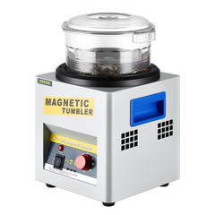 VEVOR Magnetic Tumbler, 180mm Jewelry Polisher Tumbler,2000 RPM KT-185 Jewelry Polisher Finisher with Adjustable