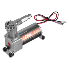 VEVOR Air Shock Controller Kit, 12V 100PSI On Board Air Compressor System, Air Ride Suspension Compressor Kit with