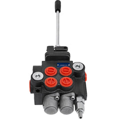 VEVOR Hydraulic Valve 2 Spool Hydraulic Joystick Control Valve 11gpm Hydraulic Directional Control Valve Double Acting