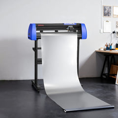 VEVOR Vinyl Cutter, 28" Vinyl Cutter Machine with 20 Blades, Maximum Paper Feed 720mm Vinyl Plotter Cutter Machine with