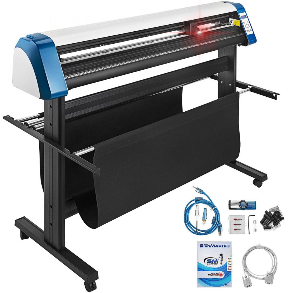 VEVOR Vinyl Cutter 53 Inch Vinyl Cutter Machine Semi-Automatic DIY Vinyl Printer Cutter Machine Manual Positioning Sign