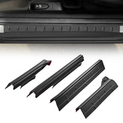 VEVOR Rocker Panel Guard, 4-Piece Set Compatible with 2014-2018 Chevrolet Silverado 1500 Extended Cab, Replacement for