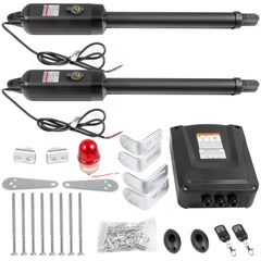 VEVOR Dual Swing Gate Opener Heavy Duty Automatic Gate Opener Up to 660lbs & 18ft Long Gate AC Powered 50W Automatic
