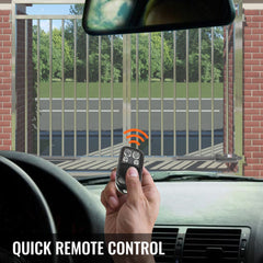 VEVOR Dual Swing Gate Opener Heavy Duty Automatic Gate Opener Up to 660lbs & 18ft Long Gate AC Powered 50W Automatic