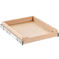 VEVOR Pull Out Cabinet Organizer, 17"W x 21"D Cabinet Drawer, Soft Close Slide out Shelf, Heavy-Duty Sliding Wood