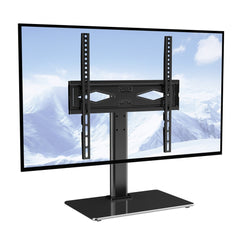 VEVOR TV Stand Mount, Swivel Universal TV Stand for 32 to 55 inch TVs, Height Adjustable Portable Floor TV Stand with