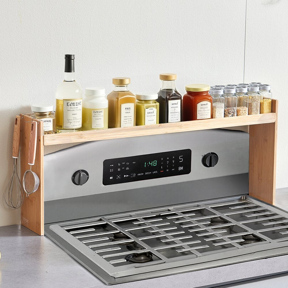 VEVOR Over the Stove Shelf, Over Stove Spice Shelf for Kitchen Stove Top, Seasoning Shelves, Spice Organizer, Easy to