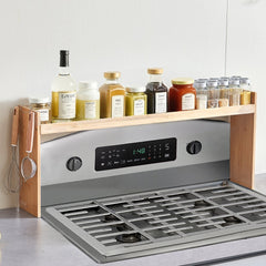 VEVOR Over the Stove Shelf, Over Stove Spice Shelf for Kitchen Stove Top, Seasoning Shelves, Spice Organizer, Easy to