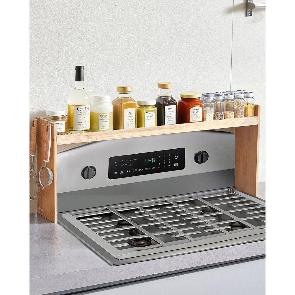 VEVOR Over the Stove Shelf, Over Stove Spice Shelf for Kitchen Stove Top, Seasoning Shelves, Spice Organizer, Easy to