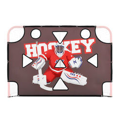 VEVOR Street Hockey Goalie Shooting Target, Shooter Tutor Ice Hockey Goal Practice Target, Tear-proof Premium Net with
