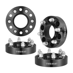 VEVOR Wheel Spacers, 1.5" 6"x5.3" Wheel Adapters, 6 Lug Forged Spacer, 87.1 mm Bore Hubcentric M14 x1.5 Studs Spacers