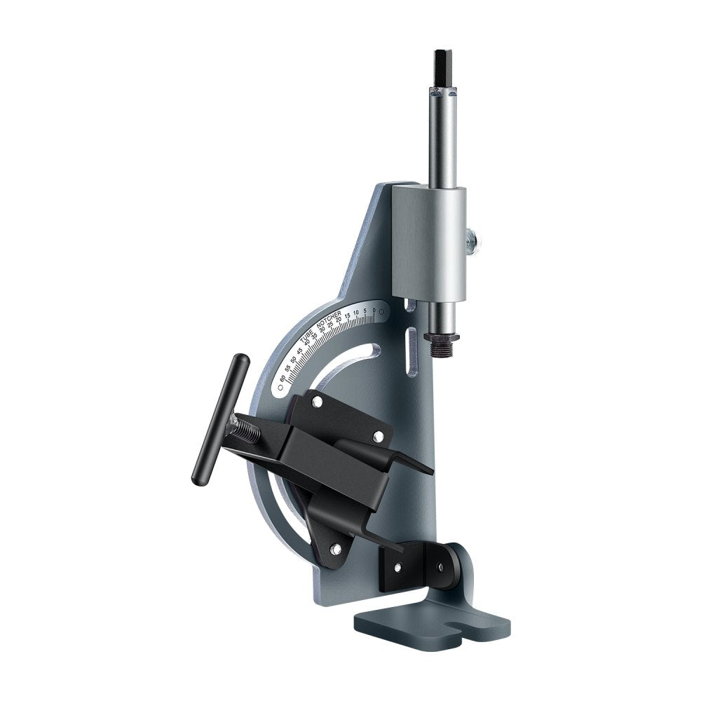 VEVOR Pipe Notcher, Tubing Notcher for 1/2 to 2-inch Pipes, Pipe & Tube Notcher with 0 to 60° Adjustable Angle for