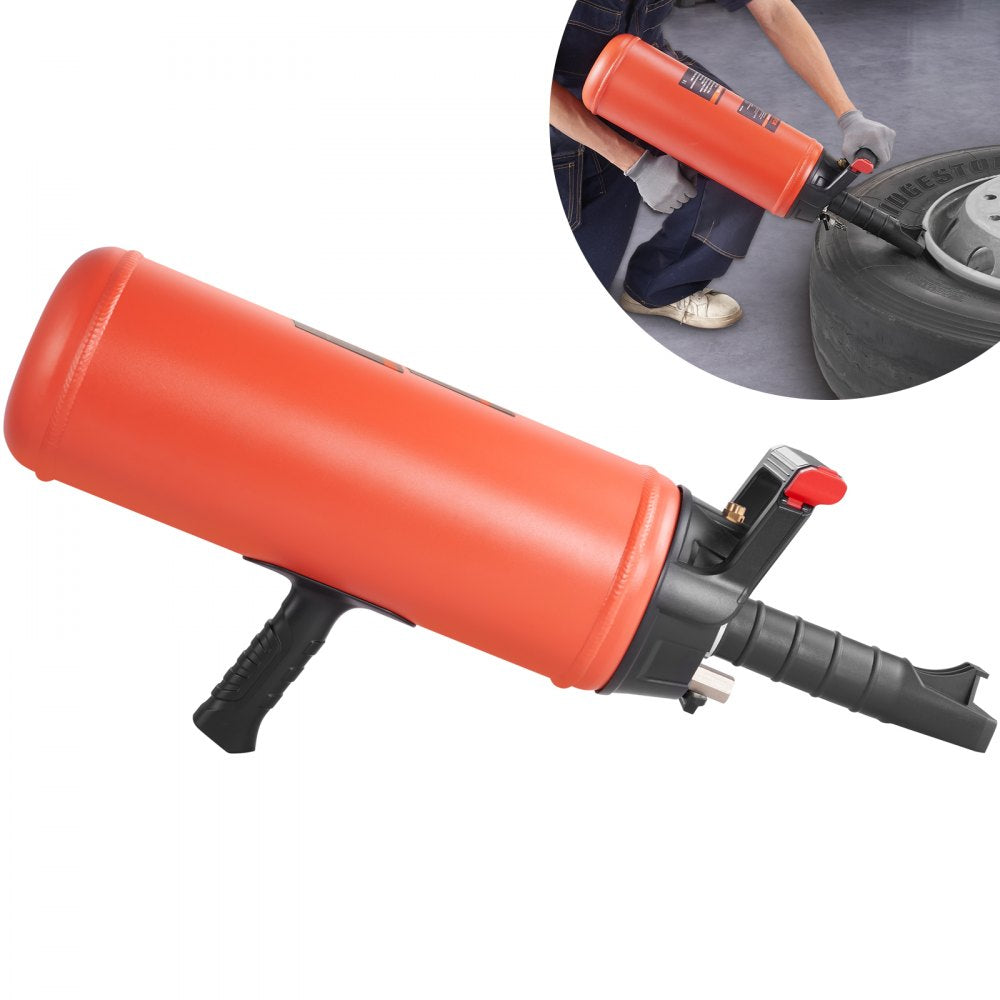 VEVOR Tire Bead Blaster, 150 PSI, Handheld 2.4 Gal/9 L Air Bead Seater, Portable Inflation Tool, 87-116 PSI for Trucks