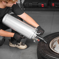 VEVOR Portable Tire Bead Seater, 2.6 Gal/10 L Air Bead Blaster, Handheld Tire Inflator Tool, 87-116 PSI Operating