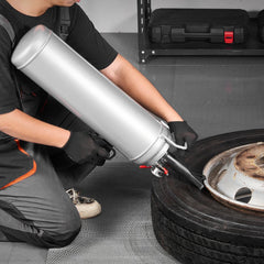 VEVOR Portable Tire Bead Seater, 3.2 Gal / 12 L Air Bead Blaster, Handheld Tire Inflator Tool, 87-116 PSI Operating