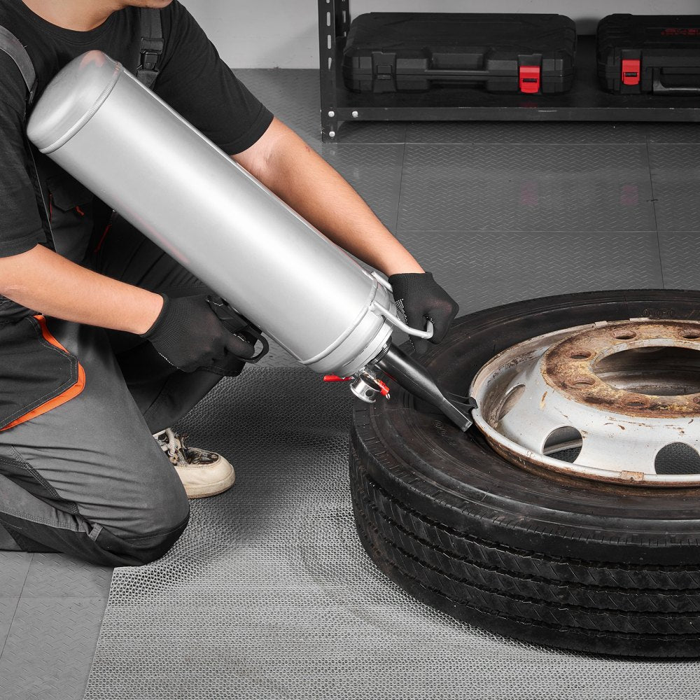 VEVOR Portable Tire Bead Seater, 3.2 Gal / 12 L Air Bead Blaster, Handheld Tire Inflator Tool, 87-116 PSI Operating