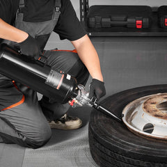 VEVOR Portable Tire Bead Seater, 2.1 Gal / 8 L Air Bead Blaster, Handheld Tire Inflator Tool, 87-116 PSI Operating