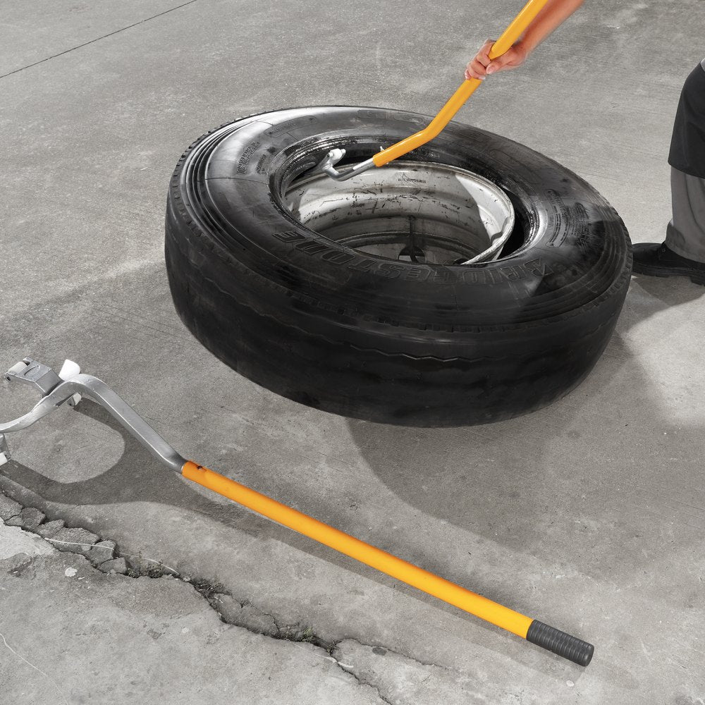 VEVOR Tire Mount Demount Tool, 22.5-24.5 inch Manual Steel Tire Changer Mount Demount Removal Tool, with Extra bead