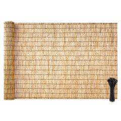 VEVOR Natural Reed Fencing, 4 ft x 16.4 ft, Decorative Natural Reed Fencing Roll, Decorative Fence for Backyard Garden