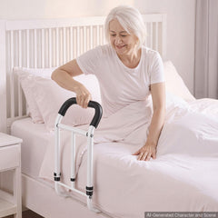 VEVOR Bed Rail for Elderly Adults 200LBS Loading Bed Side Assist Rail, High-Strength Steel Bedside Cane for Seniors