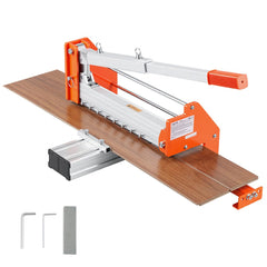 VEVOR 12 inch Vinyl Floor Cutter, 12mm Thick Laminate Flooring Cutter with Upgraded Labor-Saving Aluminum-Alloy Lever