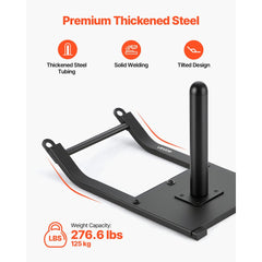 VEVOR Weight Sled, Steel Power Sled, Fitness Strength Training Sleds for Athletic Exercise Speed Improvement, Workout