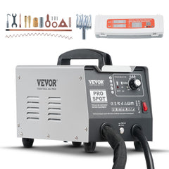 VEVOR Stud Welder Dent Repair Kit, 1.8KW Spot Welder Dent Puller with Auto/Manual Welding & 7 Versatile Modes, 110V