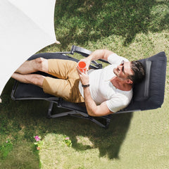 VEVOR Zero Gravity Chair, 26 inch Zero Gravity Recliner Lounge Chair for Indoor and Outdoor, Adjustable Anti Gravity