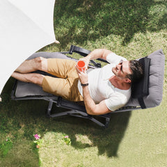 VEVOR Zero Gravity Chair, 26 inch Zero Gravity Recliner Lounge Chair for Indoor and Outdoor, Adjustable Anti Gravity