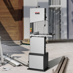 VEVOR Band Saw with Stand, 9.65-Inch, 560&1100 RPM Two-Speed Benchtop Bandsaw, 370W 1/2HP Motor 6'' Cutting Height