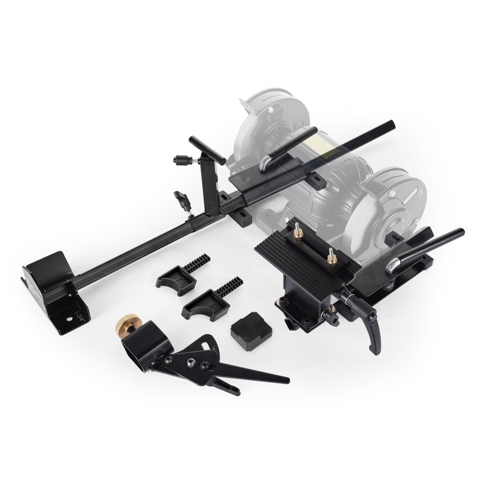 VEVOR Pro Grind Sharpening System, Multi-Grind Sharpening Jig for 6" & 8" Bench Grinder - with Platform Jig, Tool Rest