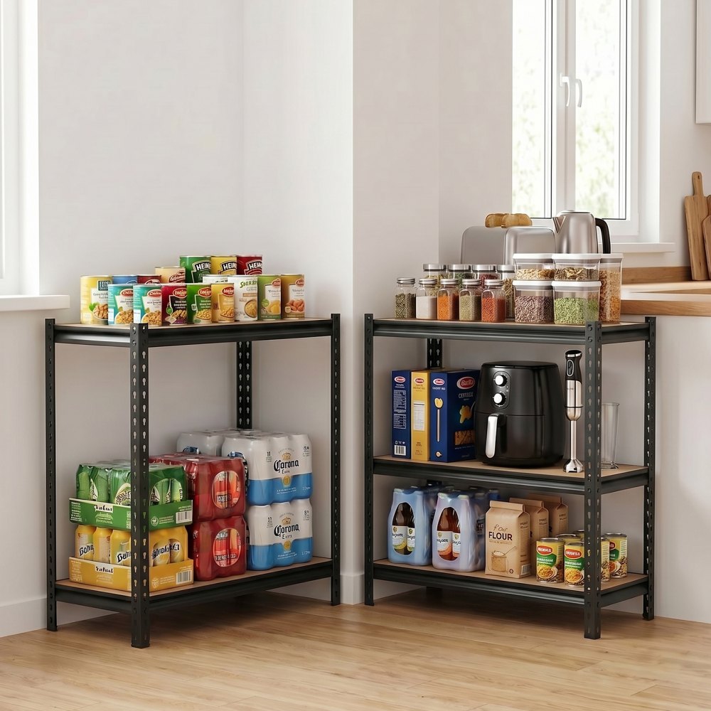 VEVOR Storage Shelves, 5-Tier Adjustable, 2000 lbs Capacity, Heavy Duty Garage Storage Shelving Unit, Metal Utility
