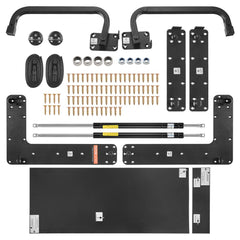 VEVOR Murphy Bed Kit, Queen Size, Vertical Deluxe DIY Wall Bed Mechanical Hardware Kit, Pneumatic Lever Heavy Duty Bed