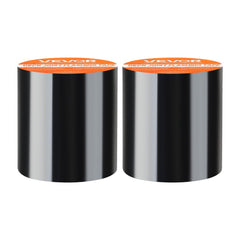 VEVOR Waterproof Patch and Seal Tape, 4 inch x 10 ft, Pack of 2, Weather-Resistant Waterproof Tape for Leaks and