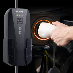 VEVOR Level 2 Portable EV Charger, 32 Amp 240V, Electric Vehicle Charger with 28 ft Charging Cable NEMA 14-50P Plug