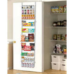 VEVOR Over the Door Pantry Organizer, 10-Tier Pantry Organization and Storage, Heavy-Duty Steel Hanging Spice Rack