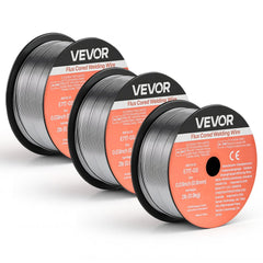 VEVOR Flux Core MIG Welding Wire, E71T-GS 0.03-inch 2 LBS, Gasless Mild Steel Welding Wire with Low Spatter for All