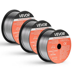 VEVOR Flux Core MIG Welding Wire, E71T-GS 0.035-inch 2 LBS, Gasless Mild Steel Welding Wire with Low Spatter for All