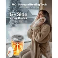 VEVOR Towel Warmers for Bathroom, Towel Warmer Bucket with 24H Delay Timer & Child Lock & Auto Shut Off for Spa Fits up