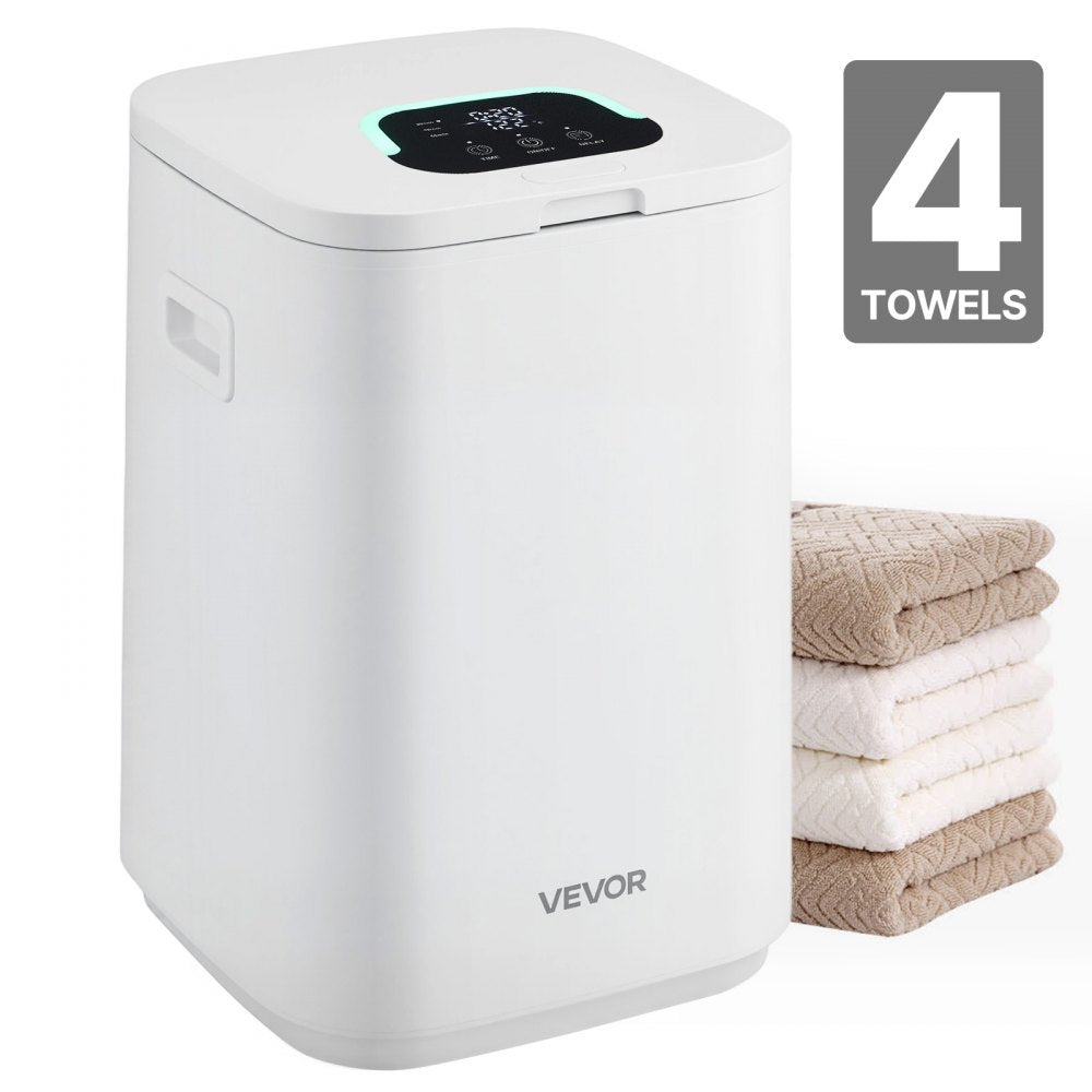 VEVOR Towel Warmers for Bathroom, Towel Warmer Bucket with Child Lock & High-Temp Indicator & 24H Delay Timer & Auto